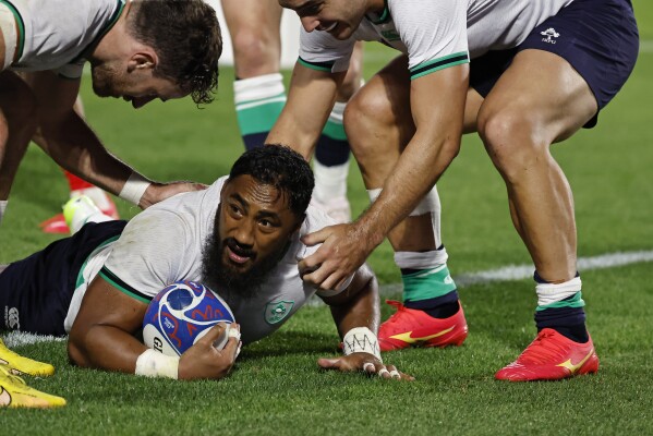 Ireland puts Tonga away at the Rugby World Cup underdog Portugal